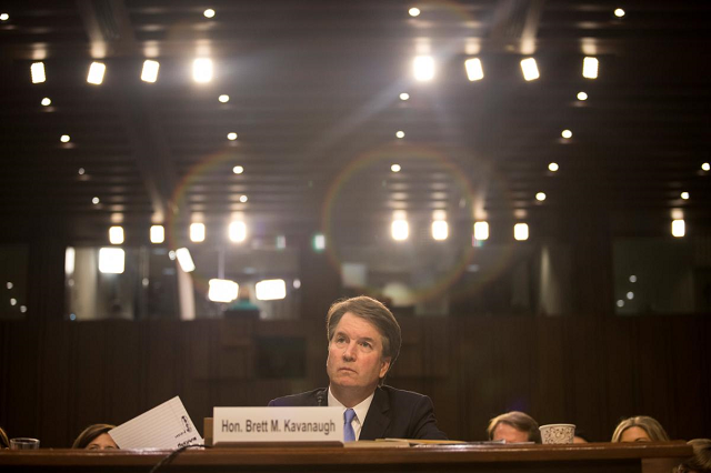 supreme court nominee brett kavanaugh testifies during the third day of his confirmation hearing before the senate judiciary committee on capitol hill in washington us september 6 2018 photo reuters