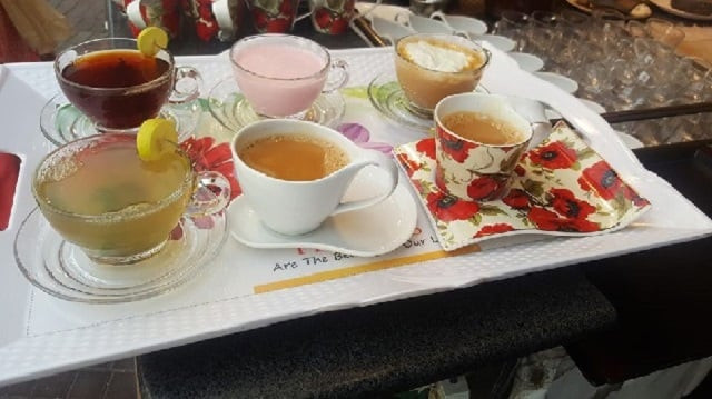 green tea afghani qahwah and special kashmiri tea are famous among visitors photo courtesy facebook green tea afghani qahwah and special kashmiri tea are famous among visitors photo courtesy facebook