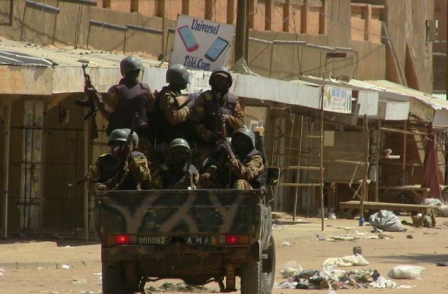 Seven soldiers, one civilian killed in Mali bomb blast