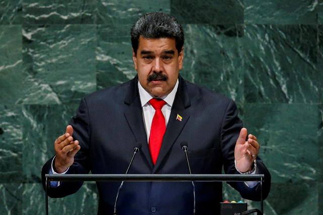 venezuela 039 s president nicolas maduro addresses the 73rd session of the united nations general assembly at u n headquarters in new york us september 26 2018 photo reuters