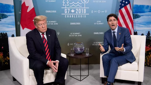 us canada could reach new nafta deal in 48 hours pictured here are canadian prime minister justin trudeau and us president donald trump photo afp us canada could reach new nafta deal in 48 hours pictured here are canadian prime minister justin trudeau and us president donald trump photo afp