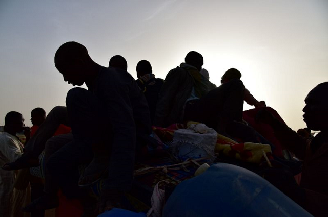 nigerian migrants rescued after cell video goes viral photo afp