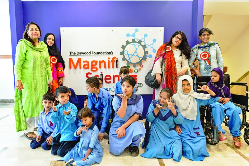 children at tdf explore science mathematics technology engineering with hands on activities photos courtesy tdf athar khan express children at tdf explore science mathematics technology engineering with hands on activities photos courtesy tdf athar khan express