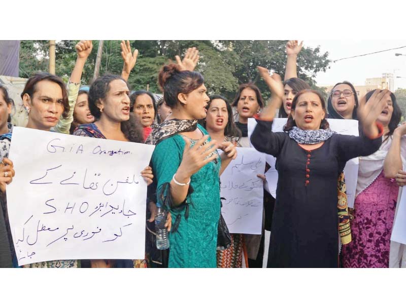 transgender community protest against illegal arrests by the police photo courtesy gender interactive alliance