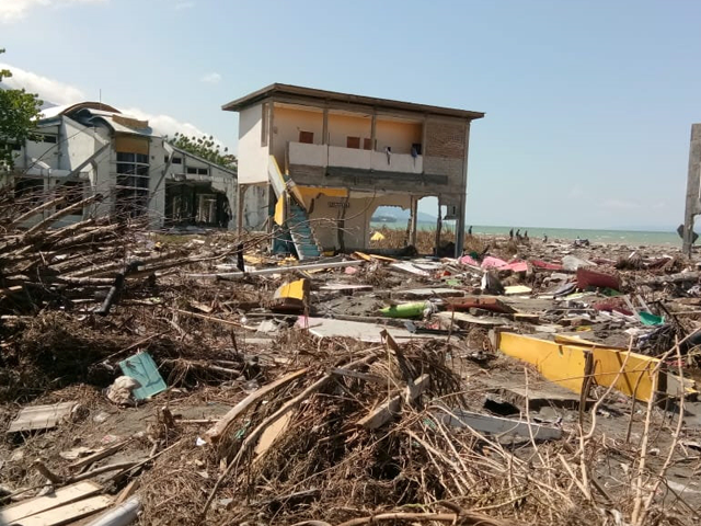 debris is seen after an earthquake in palu indonesia photo reuters