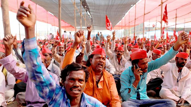 indian farmers protesting photo reuters