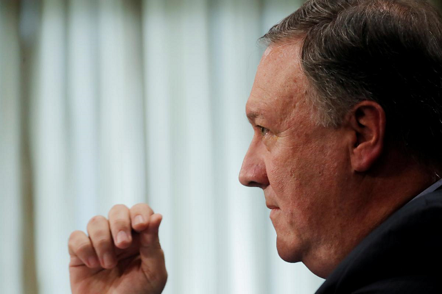 secretary of state mike pompeo testifies before the senate foreign relations committee on capitol hill in washington us july 25 2018 photo reuters secretary of state mike pompeo testifies before the senate foreign relations committee on capitol hill in washington us july 25 2018 photo reuters