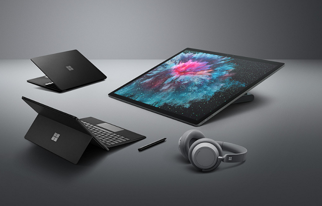 microsoft unveiled its new line of surface products with an update for existing laptops and the new surface headphones photo microsoft microsoft unveiled its new line of surface products with an update for existing laptops and the new surface headphones photo microsoft