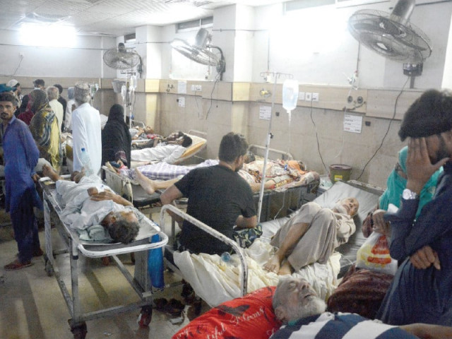 heatstroke patients receive treatment at the dr ruth km pfau civil hospital trauma center on thursday as heatwave bakes city photo jalal qureshi express heatstroke patients receive treatment at the dr ruth km pfau civil hospital trauma center on thursday as heatwave bakes city photo jalal qureshi express