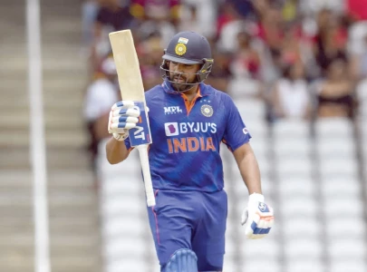 rohit narrows gap with babar in icc rankings
