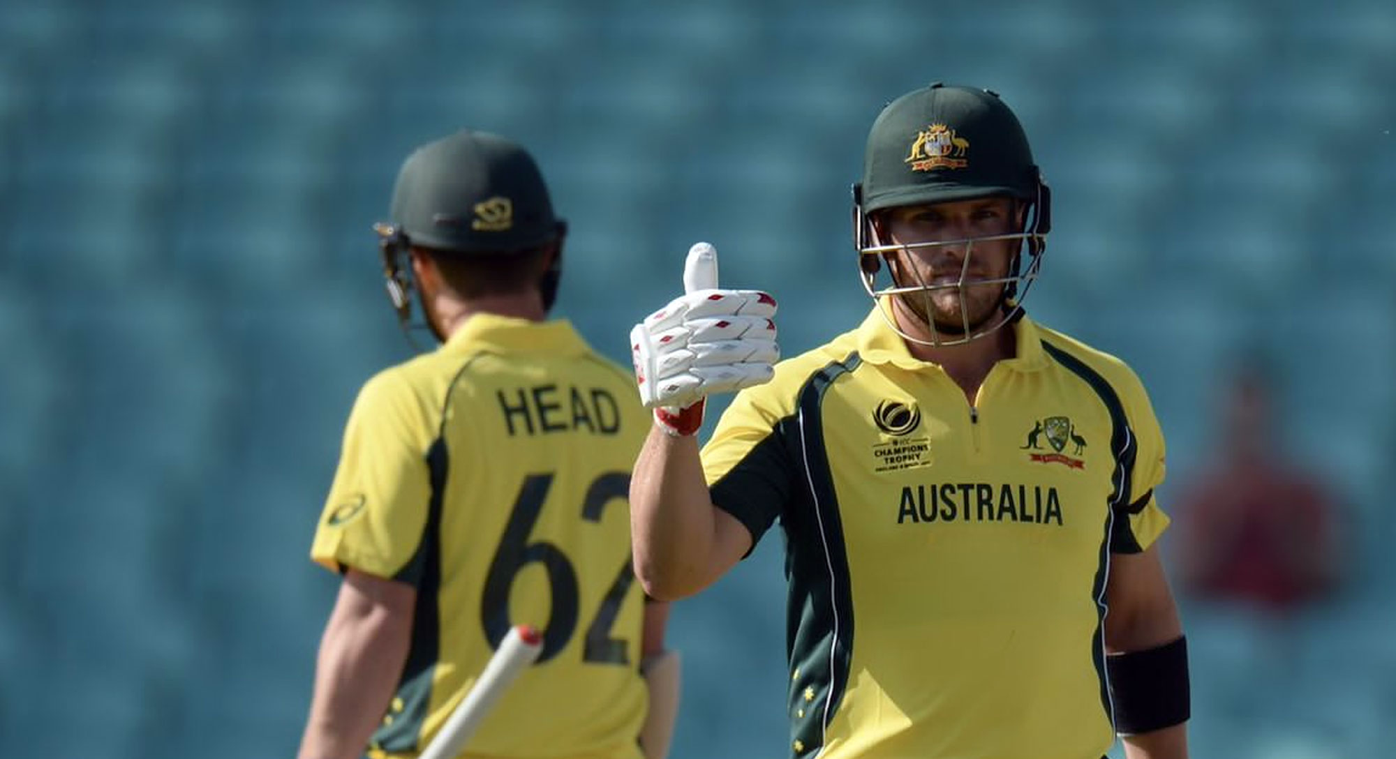 finch head set to make test debuts against pakistan