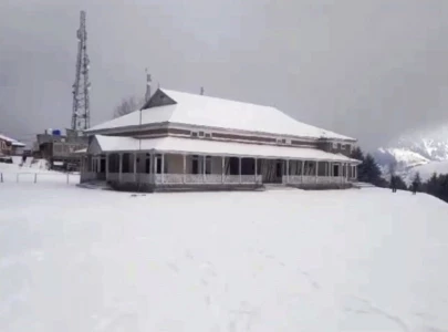 snowfall intensifies cold in kaghan valley
