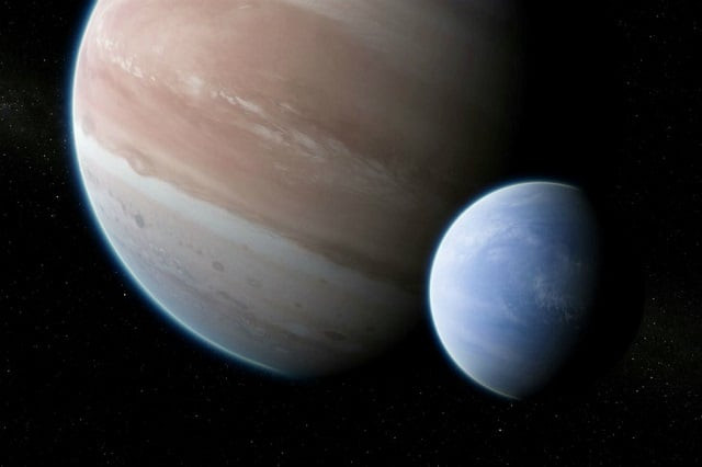 an artist 039 s impression of the exoplanet kepler 1625b transiting the star with the newly discovered exomoon in tow is shown in this image released on october 2 2018 photo reuters an artist 039 s impression of the exoplanet kepler 1625b transiting the star with the newly discovered exomoon in tow is shown in this image released on october 2 2018 photo reuters