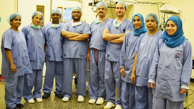 Oman doctors remove foetus from four-month-old baby