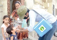 a health worker administers anti polio drops to a child during the launch of the citywide vaccination campaign marking another crucial step in the fight to protect future generations from the crippling disease photo file jalal qureshi express a health worker administers anti polio drops to a child during the launch of the citywide vaccination campaign marking another crucial step in the fight to protect future generations from the crippling disease photo file jalal qureshi express