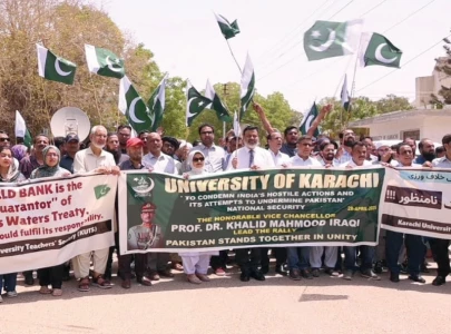 varsities lead rallies against india s threats