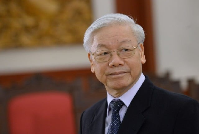 nguyen phu trong will become the first person to hold the top posts of president and party leader simultaneously since ho chi minh photo afp nguyen phu trong will become the first person to hold the top posts of president and party leader simultaneously since ho chi minh photo afp