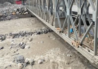 the mahandri bridge a key commercial and tourism link in kaghan valley once again comes under threat raising serious concerns among local residents and businesses photo express
