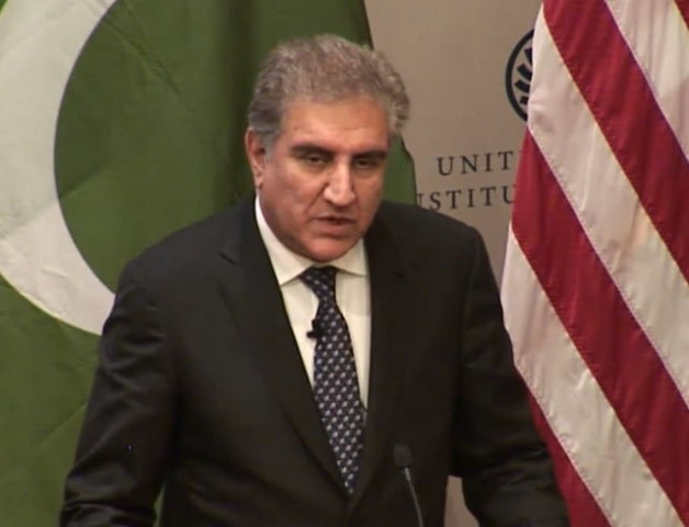 foreign minister qureshi says peace in pakistan is interlinked with peace in afghanistan screengrab foreign minister qureshi says peace in pakistan is interlinked with peace in afghanistan screengrab