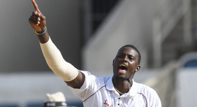 injured windies captain holder out from rajkot test as india bat