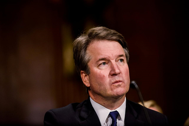 judge brett m kavanaugh testifies in front of the senate judiciary committee regarding sexual assault allegations at the dirksen senate office building on capitol hill in washington dc us september 27 2018 photo reuters