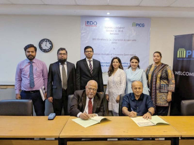 picg bdo pakistan sign mou