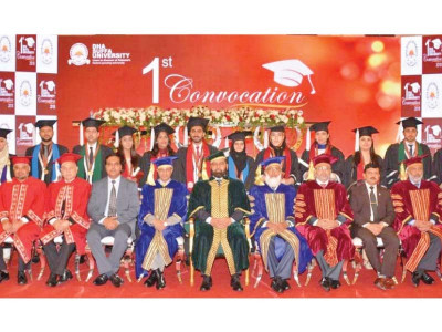 happy graduation dha suffa holds first convocation