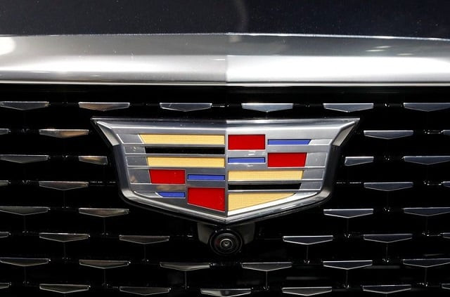 the cadillac logo is seen on the grille of the 2019 cadillac ct6 v sport being presented at the new york auto show in the manhattan borough of new york city new york us march 28 2018 photo reuters the cadillac logo is seen on the grille of the 2019 cadillac ct6 v sport being presented at the new york auto show in the manhattan borough of new york city new york us march 28 2018 photo reuters