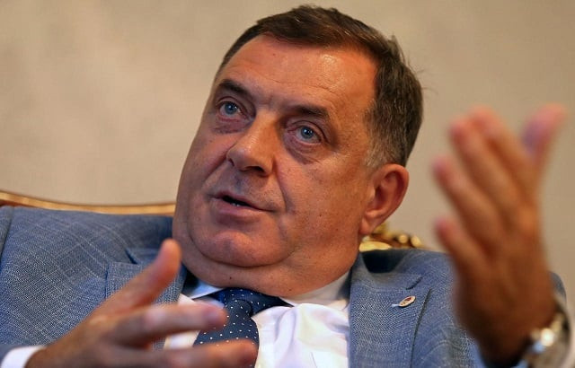 milorad dodik president of the republika srpska speaks during an interview with reuters in his office in banja luka bosnia and herzegovina photo reuters milorad dodik president of the republika srpska speaks during an interview with reuters in his office in banja luka bosnia and herzegovina photo reuters
