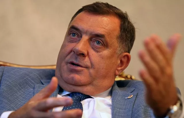 milorad dodik president of the republika srpska speaks during an interview with reuters in his office in banja luka bosnia and herzegovina photo reuters milorad dodik president of the republika srpska speaks during an interview with reuters in his office in banja luka bosnia and herzegovina photo reuters
