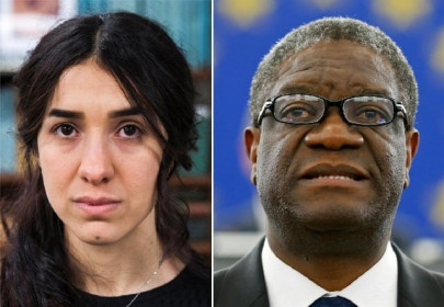 congolese doctor yazidi activist win nobel peace prize for combating sexual violence congolese doctor yazidi activist win nobel peace prize for combating sexual violence