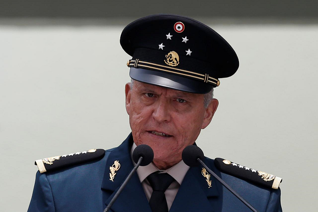 mexico 039 s defense minister general salvador cienfuegos addresses the audience during the 50th anniversary of the plan of assistance to the population in case of disaster plan dn iii e in mexico city mexico july 12 2017 photo reuters