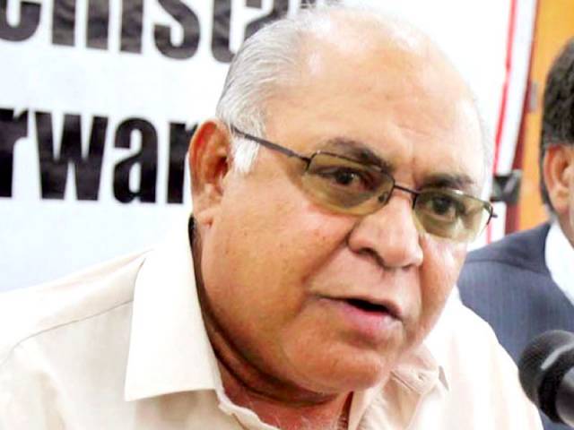 hasil bizenjo says incumbent govt a model of technocrat set up photo file