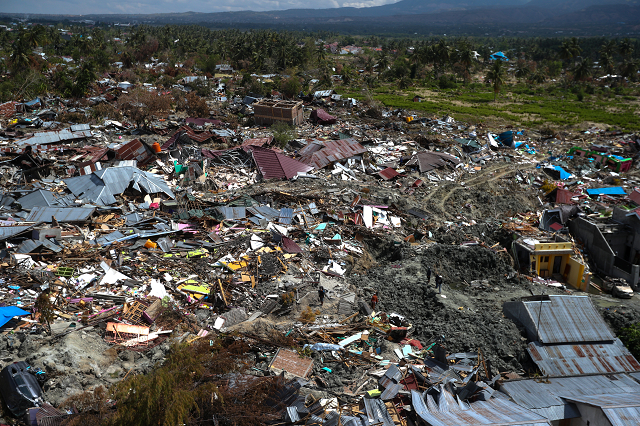 an aerial view of the destruction caused by an earthquake and liquefaction in the petabo neighbourhood in palu photo reuters an aerial view of the destruction caused by an earthquake and liquefaction in the petabo neighbourhood in palu photo reuters