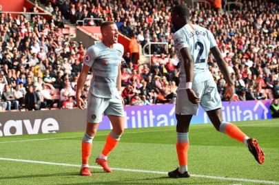 barkley scores first goal as chelsea down southampton