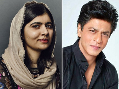 will be a privilege to meet malala shah rukh khan