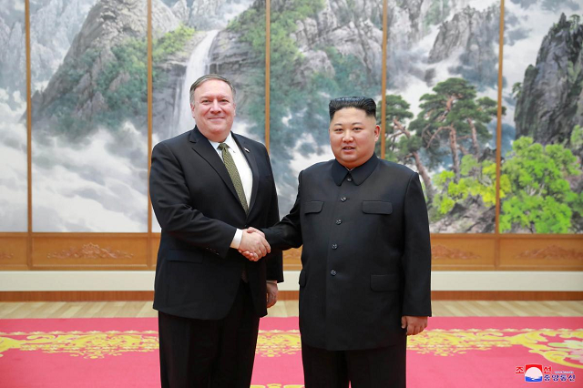 north korean leader kim jong un meets with us secretary of state mike pompeo in pyongyang in this photo released by north korea 039 s korean central news agency kcna on october 7 2018 photo reuters north korean leader kim jong un meets with us secretary of state mike pompeo in pyongyang in this photo released by north korea 039 s korean central news agency kcna on october 7 2018 photo reuters