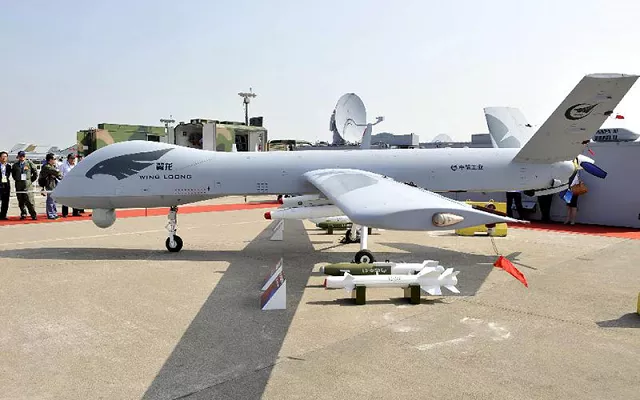 wing loong ii made its maiden flight in february last year photo xinhua wing loong ii made its maiden flight in february last year photo xinhua