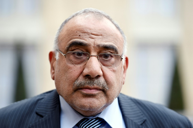 veteran iraqi politician adel abdel mahdi photo afp veteran iraqi politician adel abdel mahdi photo afp