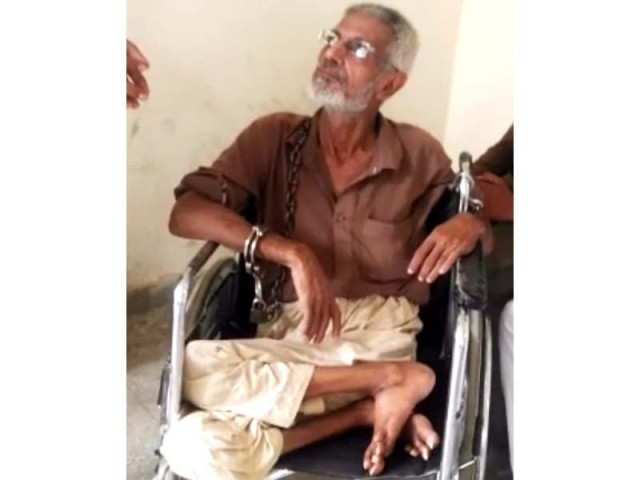 muzaffar hussain 60 fell unconscious in the additional district and sessions court during the sentencing hearing as he is a paraplegic photo express muzaffar hussain 60 fell unconscious in the additional district and sessions court during the sentencing hearing as he is a paraplegic photo express