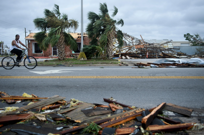 in pictures hurricane michael makes landfall in florida
