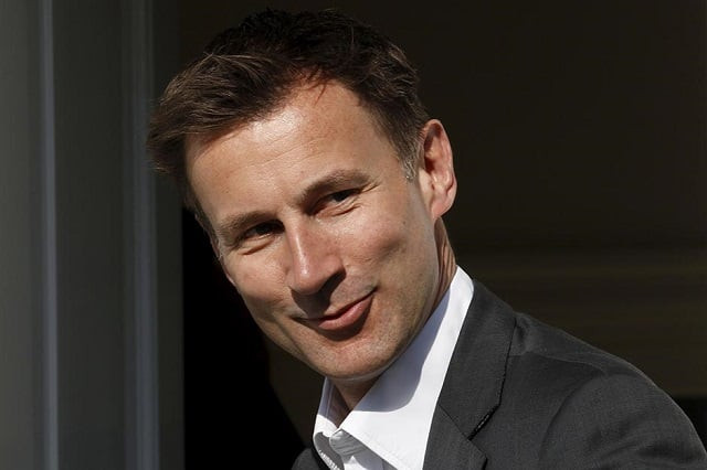 british foreign secretary jeremy hunt photo afp file british foreign secretary jeremy hunt photo afp file