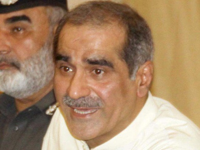 pml n leader khawaja saad rafique photo express file pml n leader khawaja saad rafique photo express file
