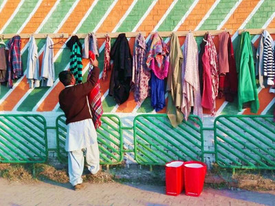 wall of kindness set up in mohmand s ekkaghund