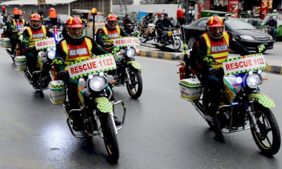 motorbike ambulances responds to 0 17m emergencies in punjab