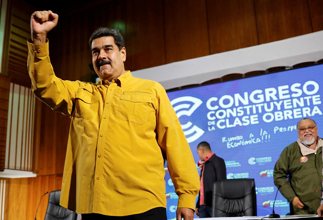 venezuela 039 s president nicolas maduro attends an event with workers in caracas venezuela october 11 2018 photo reuters venezuela 039 s president nicolas maduro attends an event with workers in caracas venezuela october 11 2018 photo reuters