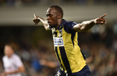 watch bolt scores maiden goal in professional football watch bolt scores maiden goal in professional football