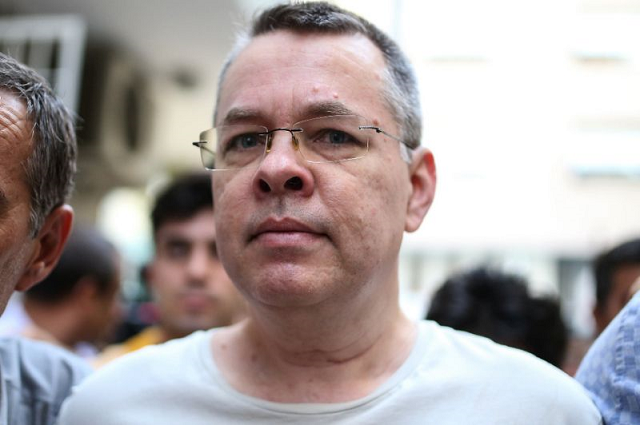 us pastor andrew craig brunson photo afp us pastor andrew craig brunson photo afp