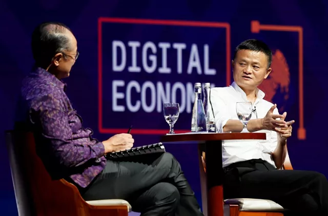 world bank president jim yong kim l and alibaba group co founder and executive chairman jack ma speak during a seminar at international monetary fund world bank annual meeting 2018 in nusa dua bali indonesia october 12 2018 photo reuters world bank president jim yong kim l and alibaba group co founder and executive chairman jack ma speak during a seminar at international monetary fund world bank annual meeting 2018 in nusa dua bali indonesia october 12 2018 photo reuters