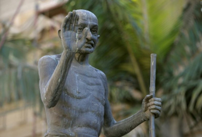 gandhi statue sparks controversy in malawi